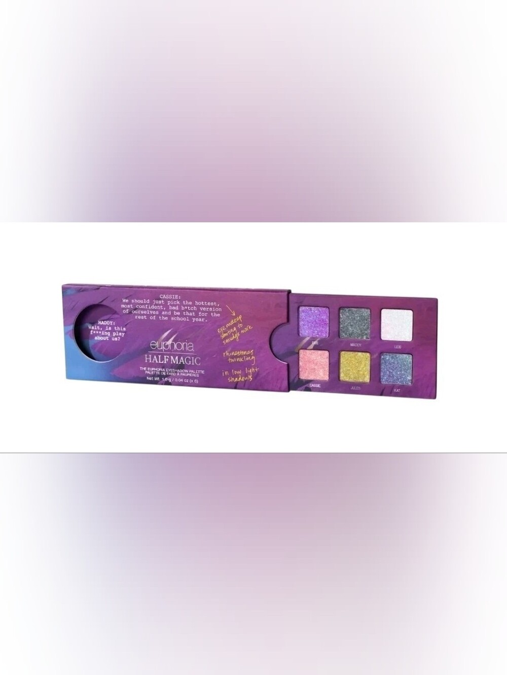 HALF MAGIC x EUPHORIA Eyeshadow Palette Limited Edition Donni Davy - NEW IN BOX
